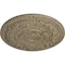 Ekena Millwork Rose Ceiling Medallion (Fits Canopies up to 13 1/2"), 33 7/8"OD x 2 3/8"P, Gobi Desert Crackle CM33ROGDC - alternate 2